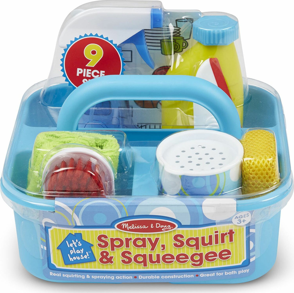 Let's Play House! Spray, Squirt & Squeegee Play Set – Franklin's Toys