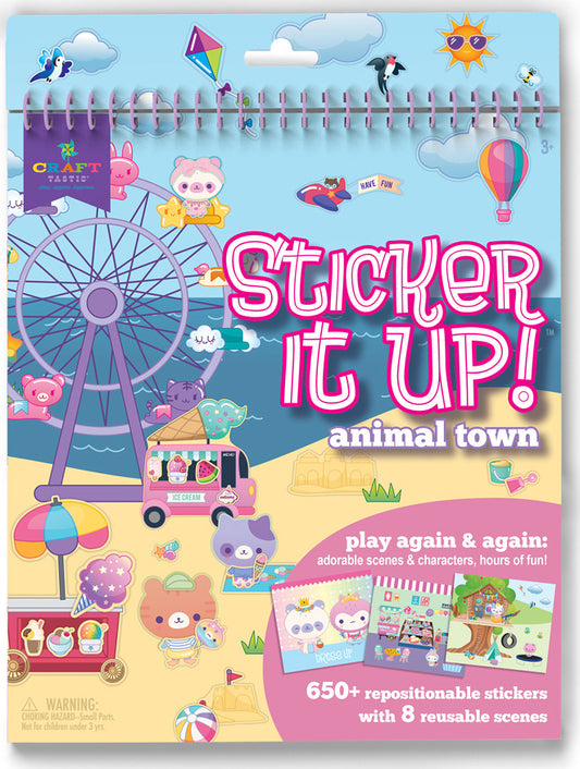 Craft-tastic Sticker It Up—Animal Fun