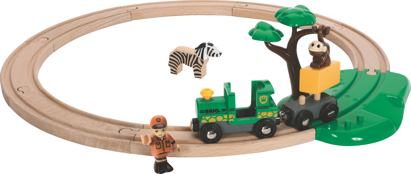 BRIO Safari Railway Set