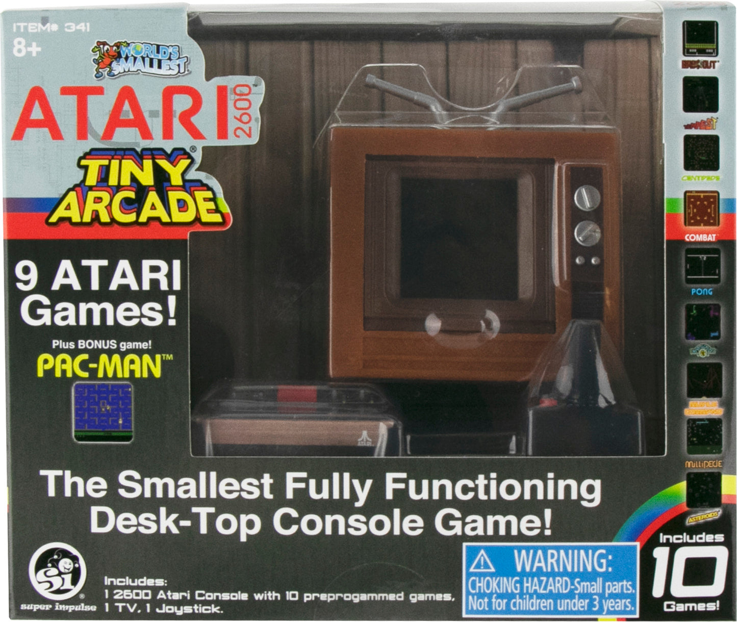 atari 2600 fisher price box wheel Worlds Smallest Atari 2600 Tiny Arcade – Franklin's Toys