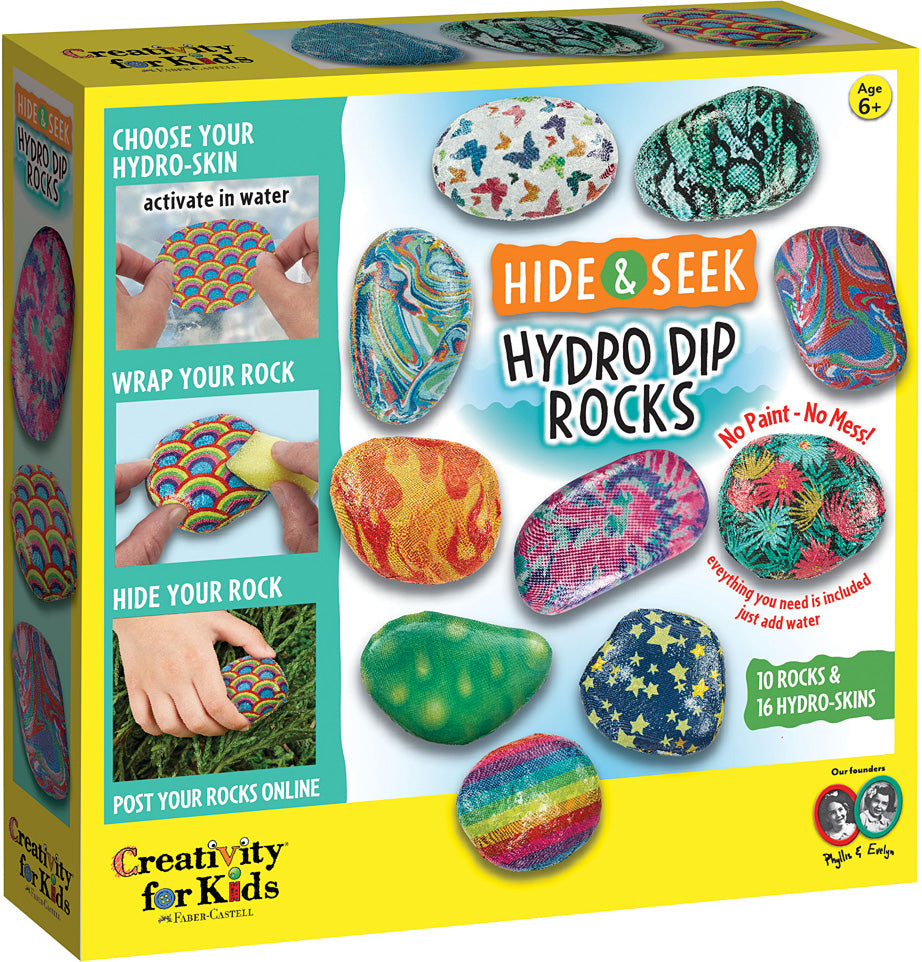 Hide & Seek Hydro Dip Rocks