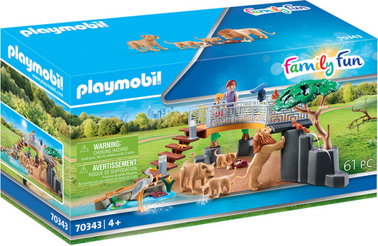 Playmobil Outdoor Lion Enclosure