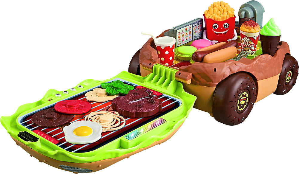 3 in 1 Burger Car Playset