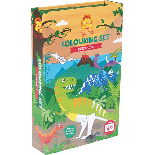 Colouring Set - Dinosaurs