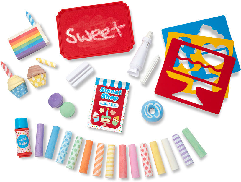 Melissa & Doug Sweet Shop Chalk Set